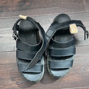 Doc Martens Blair Hydro Leather Strap Sandals